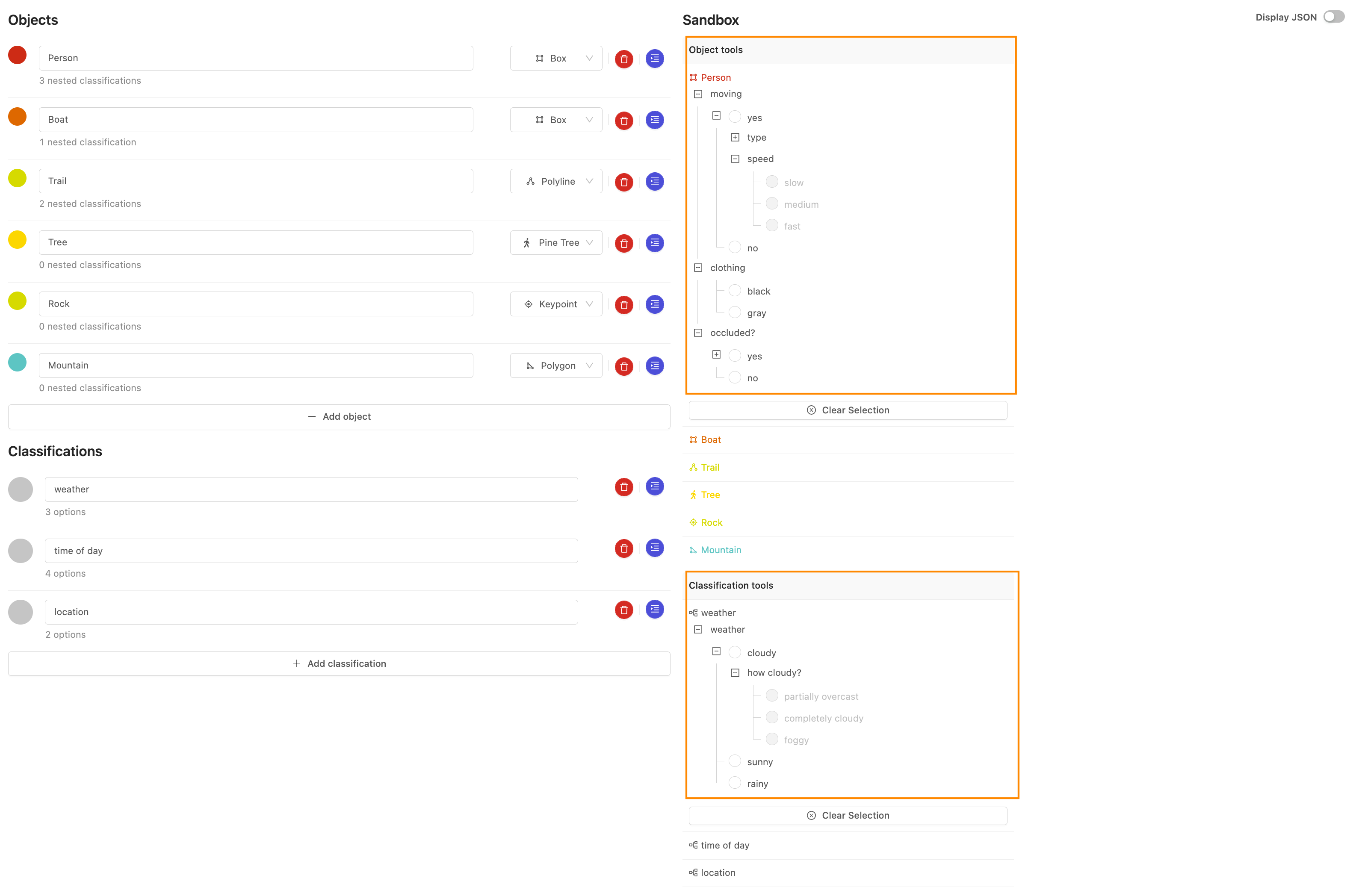 Ontology Nested Preview